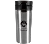 Excel Tools4Trade Stainless Steel Thermal Coffee Mug - Silver (360ml)