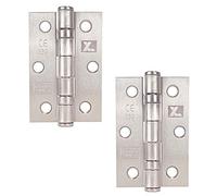 Excel XL963 Pair of 3" Grade 7 Door Hinges, Satin Chrome