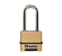 Master Lock Excell 4-Digit Combination 50mm Padlock - 51mm Shackle MLKM175LH