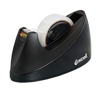 Excell Dualcore Desktop Tape Dispenser (1" & 3" cores): Fits 25.4mm & 76.2mm Tape. Non-Skid Base for Easy one-Handed use. Ideal for Home, Office, Gifts, and School. Includes 1 Dispenser.