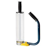 Excell Stretch Film Dispenser for 12”-20” Width, Adjustable Shaft 30-49cm, Tension Control Grip, Roller Disc for Smooth Wrap, Fits 1.5” 2” 3” Cores (38/50/76mm), No Film