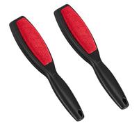ExcellaElite 2 Pack Clothes Brush Fluff Remover,Reusable Lint Brush for Clothes,Double-Sided Travel Lint Brush,Magic Cloth Brush,Easy to Carry,for Gently Cleaning of Fluff in Clothes carpets Pet Hair