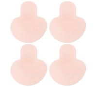 ExcellaElite 2 Pairs Invisible Bra Stick on Bra Push up Women's Adhesive Bras Boobtapes Push up Invisible Silicone Sticky Lift-Up Strapless Bras for Party Bar Wedding Deep V All Backless Clothes