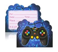 ExcellaElite 30PCS Party Invitations Kids Partyinvitations Unique Kidsparty Invitations Suitable for Boys and Girls Birthday Celebration Party Supplies
