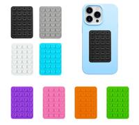 ExcellaElite 8PCS Phone Suction Pad Holder Sticky Case for Wall Silicone Suction for Selfies and Videos Suitable for Mobile Power Supply