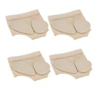 ExcellaElite Foot Thongs for Dance Girls 2 Pairs Non-Slip Breathable Flexible Foot Toe Pad Support for Ballet, Contemporary Dance, Jazz - Dancer's Foot Protection Yellow
