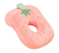 ExcellaElite Piercing Pillow,Ear Piercing Pillow,Strawberry Pillow with Arm Hole,Unique Ventilation Hole Design,Suitable For Sleeping,Classroom,Office,Library (Pink)