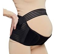 ExcellaElite Pregnancy Support Belt, Maternity Belly Bands & Support, Pelvic Girdle Belt for Pregnancy Supports, Adjustable for Relieve Back & Hip & Pelvic Floor Pain Postpartum Band(L, 80-110CM)