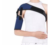 ExcellaElite Shoulder Brace Shoulder Support for Men Women Adjustable Shoulder Supports Shoulder Strap Shoulder Compression Sleeve Dor Daily Care and Training of Shoulder Problems(Blue)