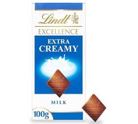 Excellence Chocolate Bar Range - Premium Swiss Chocolate Gift For Any Occasion (Lindt Excellence Extra Creamy Milk Chocolate Bar 100G)