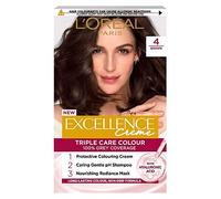 Excellence Crme 4 Brown: 100% Grey, 10x Nourished, 2x Shinier for visibly better hair