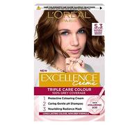 L'Oréal Paris Excellence Crème Permanent Hair Dye (Various Shades) - 5.3 Natural Golden Brown