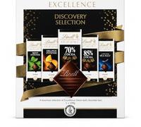 Excellence Dark Chocolate Discovery Selection Pack - Assorted Premium Dark Chocolate Gift Box - Mint, Orange, Sea Salt & Cocoa Chocolate Bars - Luxury Chocolate Gift Set - Pack of 5 x 100g