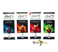 Excellence Dark Luxury 5 Pcs Assorted Chocolate Bar Collection Perfect Gift