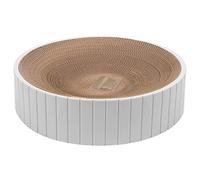 Excellent Design: The Cat Scratch Pad is also a cat bed. Because the middle of it is slightly concave. Satisfies the cat's habit of curling up to sleep.