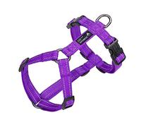 EXCELLENT ELITE SPANKER No Pull Dog Harness Reflective Nylon Vest L-Shaped Adjustable Easy Pet Harness for Small Medium Large Breeds Dogs Walking Training(XL,PUL)