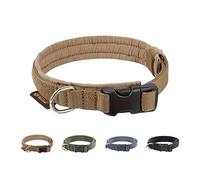 EXCELLENT ELITE SPANKER Nylon Puppy Dog Collar Adjustable Training Collar Quick-Release Buckle Lightweight No-Choke for Small Medium Dogs(COB-XS)