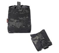 EXCELLENT ELITE SPANKER Outdoor Tactical Molle Dump Collapsible Pouch Drawstring Magazine Dump Pouch(MCB)