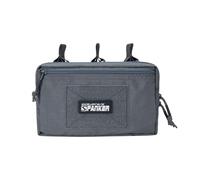 EXCELLENT ELITE SPANKER Tactical Admin Pouch with Mag Pouch Molle Utility Organizer Tool Bag Military Medical Bag(GRY)