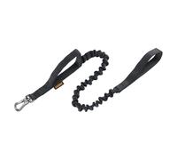 EXCELLENT ELITE SPANKER Tactical Bungee Dog Leash Elastic Leads Rope with 2 Padded Control Handle for Small and Medium Dogs(BLK)
