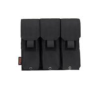 EXCELLENT ELITE SPANKER Tactical M4 Mag Pouch Single/Double/Triple Mag Pouch for M4 M14 M16 AR15 AR10 G36 Magazine (Black)