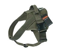 EXCELLENT ELITE SPANKER Tactical Military Dog Harness No-Pull Service Dog Vest Adjustable Training Working Dog Vest with Handle for Medium Large Dogs(RGN-XS)