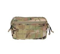 EXCELLENT ELITE SPANKER Tactical Molle Pouch Admin Pouch Tactical Dump Drop Pouch EDC Utility Bag with Hook and Loop Panel for Tactical Vest(MC)