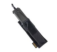 EXCELLENT ELITE SPANKER Tactical Open Top Single/Double/Triple Mag Pouch Mp7 Mag Pouch Molle Magazine Pouches(Single-BLK)