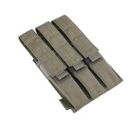 EXCELLENT ELITE SPANKER Tactical Open Top Single/Double/Triple Mag Pouch Mp7 Mag Pouch Molle Magazine Pouches(Triple-RGN)