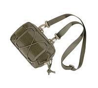 EXCELLENT ELITE SPANKER Utility Waist Bag Molle Admin Pouch Tactical Molle Pouch with Shoulder Strap for Sports Hiking Camping（RGN）