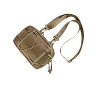 EXCELLENT ELITE SPANKER Utility Waist Bag Molle Admin Pouch Tactical Molle Pouch with Shoulder Strap for Sports Hiking Camping (COB)