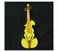 Excellent Green Color Best Model 4/4 Electric Violin Acoustic Violin Solid Wood Violin Violin (Color : B)