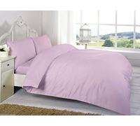 Excellent Hotel Quality Double Size Pink T200 Egyptian Cotton Duvet Cover Bedding Set with Pillowcases Cover Bed - Double Size, Pink