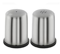 Excellent Houseware Metal Salt and Pepper Shaker Holder Set