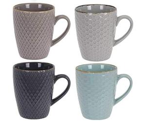 Excellent Houseware Set of 4 Cups (300 ml)