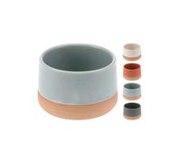 Excellent Houseware Small Bowls Stoneware Set of 4 Multi-Colour Tapas Dishes Snack Starter Olives Relish Bowls Side Serving Dishes Dipping Sauce Condiment Bowl Round Dish