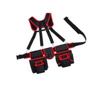 Excellent Oxford Tool Bag Having Ergonomic Weight Balance Feature for Roofers and Maintenance Technicians Multi Pocket Tool Planner