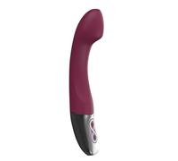 Excellent Power Titanz - rechargeable G-spot vibrator (burgundy)