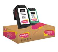 Excellent Print 350XL 351XL 350 351 Compatible Ink Cartridges for HP Officejet 5740 Photosmart C4280 C4480 C4205