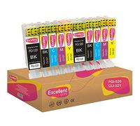 Excellent Print PGI-520 CLI-521 520 521 Compatible Ink Cartridges for Canon Pixma MP560 MP620 iP3600 iP4700