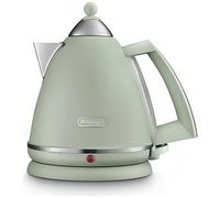 Excellent Quality De'Longhi KBX3016.GR 1.7 litre Argento Green Flora Kettle