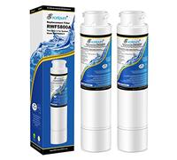 EXCELPURE RWF5800A Refrigerator Water Filter, Compatible with Frigidaire EPTWFU01, EWF02, Pure Source Ultra II, NIGELERO Ultrа II, 2PACK