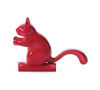 Excèlsa Aluminium Squirrel-Shaped Red Nut Cracker 22.5X15