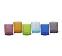 Excelsa Aurora Set of 6 Multi-Purpose Glasses, Glass
