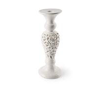Excelsa Candlestick, Ceramic, White, Altezza: 25 cm