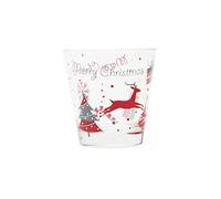 Excelsa Christmas Set of 6 Water Glasses, Glass