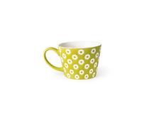 Excelsa Enjoy Jumbo Mug, Porcelain, Green, 1 Piece (Pack of 1)