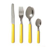 Excelsa Fashion Service 24 Cutlery, Stainless Steel, Yellow