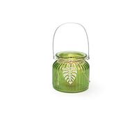 Excelsa Foliage Candle Holder, Green, Diameter 9.5 cm