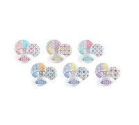 Excelsa Maioliche Dinner Service 18 Pieces, Porcelain, Multicolor